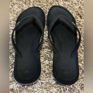 Under Armour Black Flip flops